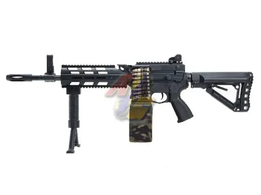 [GG-16P-LMG-SNB-NCM] G&G CM16 LMG Stealth AEG (Black)