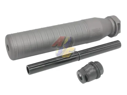 [AA-SIL-15-A] Airsoft Artisan MCX 762Ti Style QD Silencer with Taper-Lok Muzzle Brake