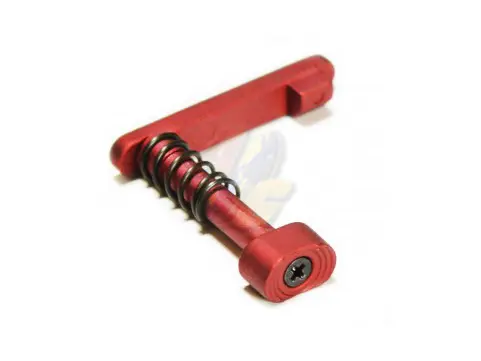 [APS-F1005R] APS EMG F1 Firearms Magazine Release for EMG F1 Series AEG (Red)