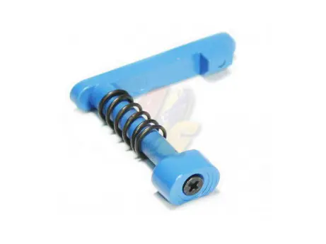 [APS-F1005BL] APS EMGF1 Firearms Magazine Release for EMG F1 Series AEG (Blue)