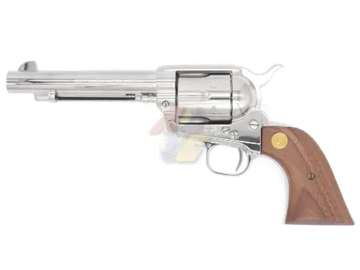 [AG-CGP-SAA-55] AGT Full Stainless Steel SAA 5.5 Inch Gas Revolver ( Stainless Mirror Finish )