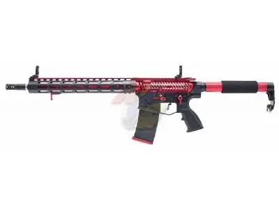 [APS-2E123] APS Ghost Patrol Phantom Rifle Red with e-Silver Edge 2.0 AEG