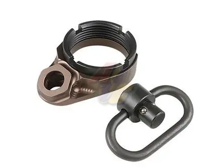 [AA-MWS-03BR] Airsoft Artisan QD Sling Mount Plate for Tokyo Marui M4 GBB Series GBB (MWS) (Brown)