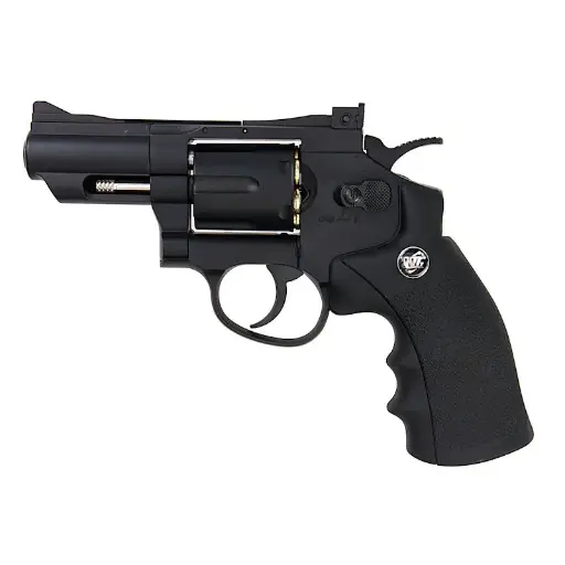 [WG-GP-708B] WG Revolver Sport 708 2.5 Inch (Full Metal - CO2, BK)