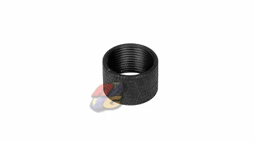 [GM-GM0368] GunsModify Steel CNC Thread Protector (BK) (14mm+)