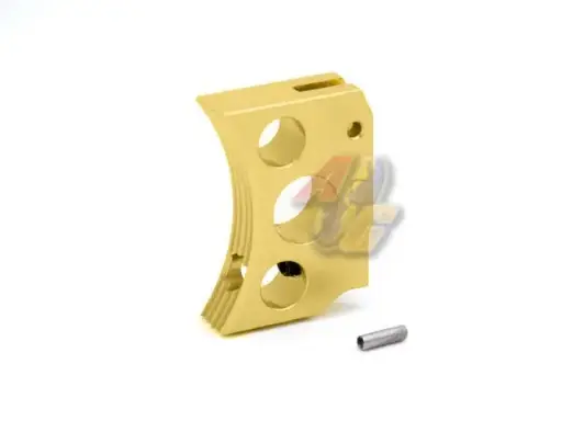 [AIP-016-HG-EL] AIP Aluminum Trigger for Tokyo Marui Hi-Capa Series GBB (Type E) (Gold) (Long)