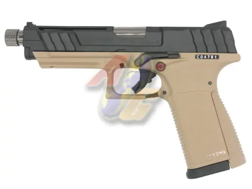 [GG-GPM-T9B-DBB-ECM] G&G GTP9 GBB Pistol (Black/ Tan)