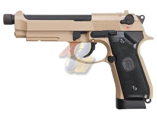 [KJ-GP-0857] KJ M9A1 GBB with Threaded Barrel ( TAN )