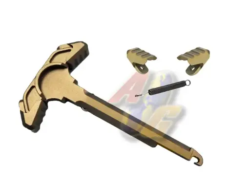 [5KU-SI-04-FDE] 5KU Strike Latchless Charging Handle for M4/ M16 Series AEG (FDE)