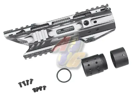 [GP-RIS-MLK019GY-AG] G&P M.T.F.C. System 8" Shark M-Lok for G&P M.T.F.C. System (Gray)