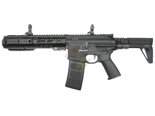 [GP-AEG-EGT007BK] EMG Salient Arms Licensed GRY M4 CQB AEG with PDW Stock (Black) (by G&P)