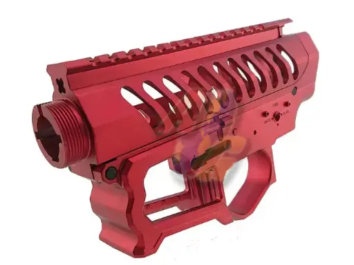 [APS-EMG-F1006R] APS EMG F1 BDR-15-3G Full CNC Metal Receiver Set (Red)