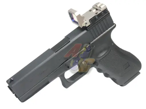 [AG-CGP-G17FDT] AG Custom WE G17 GBB with AG-K FlipDot Folding Red Dot Sight ( TAN )