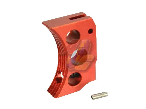 [AIP-016-HR-FS] AIP Aluminum Trigger for Tokyo Marui Hi-Capa Series GBB (Type F) (Red) (Short)