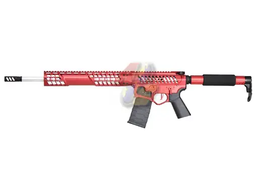 [APS-AEG-BDR-RR-T] EMG F1 AEG (Red/ Red Switch/ Tron Stock) (by APS)