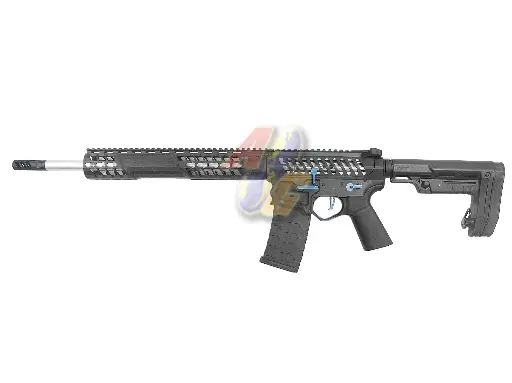 [APS-AEG-BDR-BBL-2] EMG F1 AEG (Black/ Blue Switch/ RS-2 Stock) (by APS)