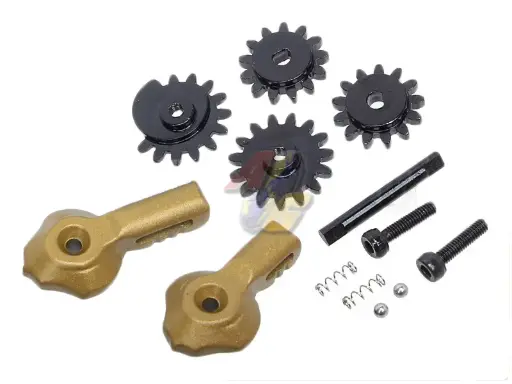 [APS-AER073] APS Phantom Ambi Fire Selector for APS M4 PER AEG Rifle (Gold)