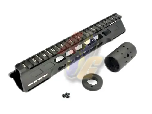 [APS-EE072] APS Quantum Mechanics STRIKER  Tactical Handguard (10 Inch) (Black)