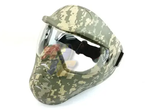 [APS-A-H1-3] APS Anti-Fog Alone Full Mask (ACU Camouflage)