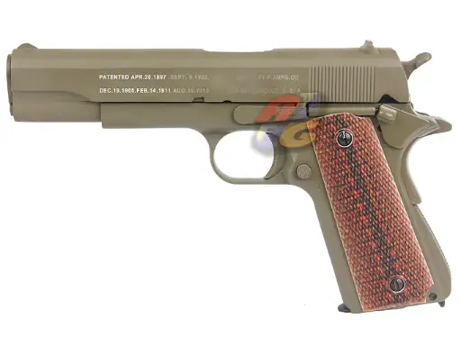 [DB-GP-M1911-7] Double Bell M1911A1 Airsoft Pistol (OD)