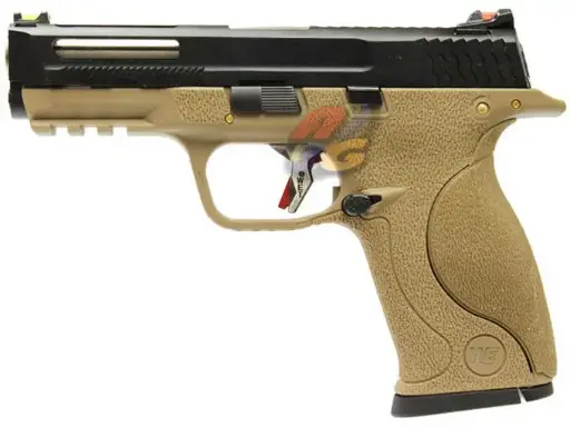 [WE-GP-0677] WE Toucan AUTO T4 B with Hold GBB ( BK Slide / SV Barrel / TAN Frame )