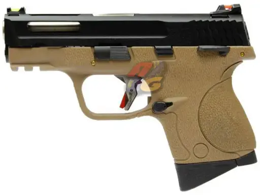 [WE-GP-0661] WE Toucan S AUTO T4 B with Hold GBB ( BK Slide, SV Barrel, TAN Frame )