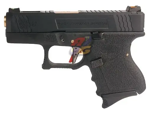 [WE-GP-0624] WE G27 T1 GBB ( BK Slide, GD Barrel, BK Frame )