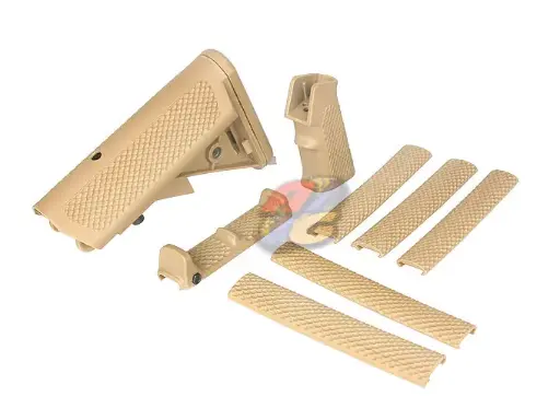 [GP-CK-COP055C-AG] G&P Handguard Finger Stop Set C (Sand)
