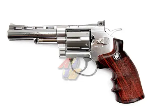 [WG-GP-GB701B] WG Revolver Sport Series 4 Inch (Full Metal) (CO2 Version)