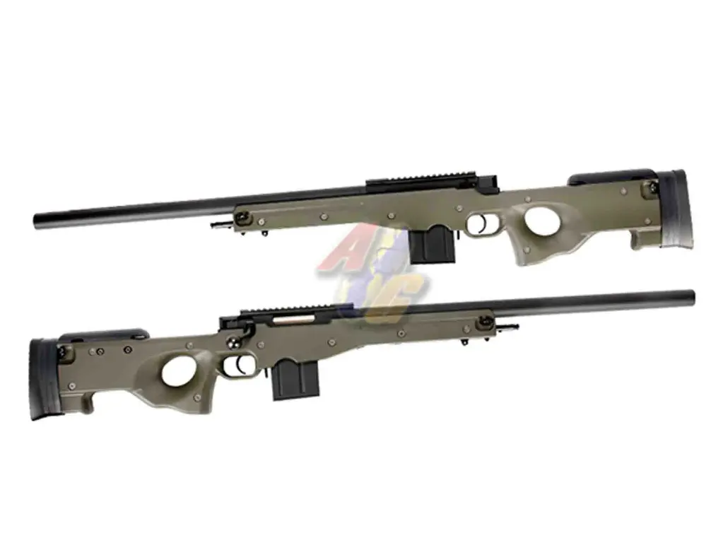 Tokyo Marui L96 AWS Sniper Rifle (Straight/ Bull Barrel Type) (OD Stock ...