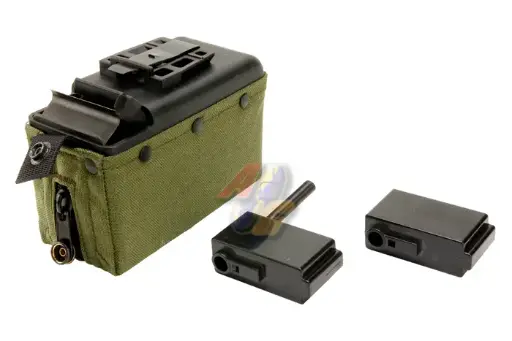 [MAG-249OD] MAG 2500 Rounds M249 Cartridge Pouch - OD