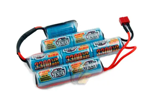 [GP-BA-848B-AG] G&P 9.6v 3300mAh Battery for Marine Battery Stock (Shorty)