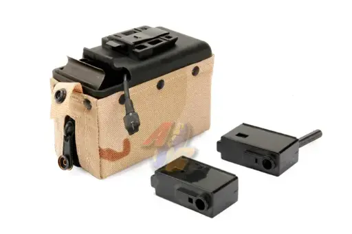 [MAG-D001B] MAG 2500 Rounds M249 Cartridge Pouch - Desert Camo