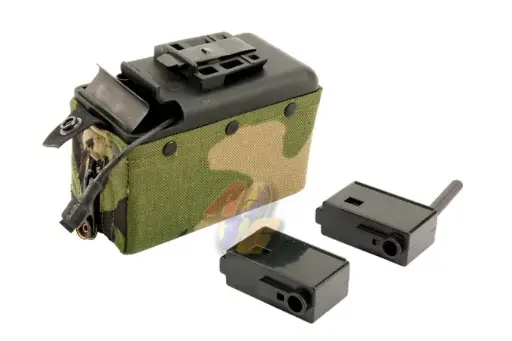[MAG-D001A] MAG 2500 Rounds M249 Cartridge Pouch - Woodland