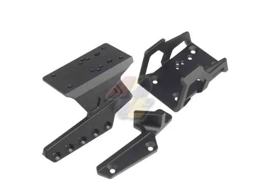 [5KU-GB-623-BK] 5KU Exoskeleton Optic Mount With Thumb Rest For Tokyo Marui Hi-Capa Series GBB (Black)