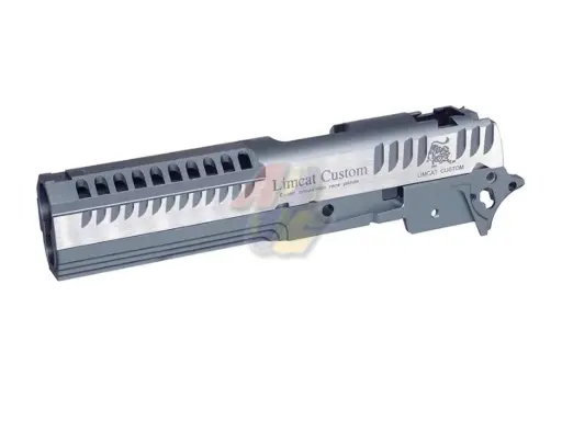[5KU-GB-601-GY2] 5KU CNC Aluminum 5 Inch LimCat Custom Kit 2 For Tokyo Marui Hi-Capa Series GBB (Grey) 