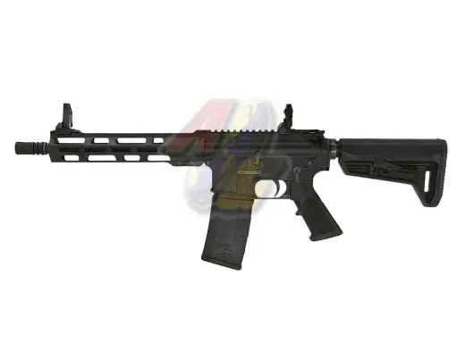 [WP-GBB-WE13-3AGM-V2-BK] WELL Pro WE13-3AGM KC MP Style CQB WPS MWS Ultralight GBB Rifle (Black)
