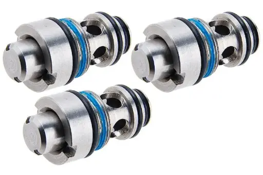 [GM-GM0499] GunsModify EVO Stainless Steel Magazine Output Valve for Tokyo Marui/ GM MWS, Tokyo Marui Hi-Capa GBB (3pcs)