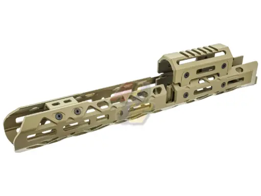 [5KU-GBTMAK015-T] 5KU 1U004B KPYK Long Handguard with Short Upper for Tokyo Marui AKM GBB (Tan)
