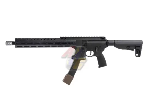 [STR-MX-06-JW3] STRATOS X Airsoft MPX JW3 Style 14.5 GBB (Faux Carbon Fiber Handguard)